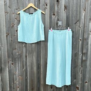 Stylish Light Blue Women's Set NWT